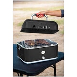 Pit Boss Pit Stop Portable Charcoal Grill Silver