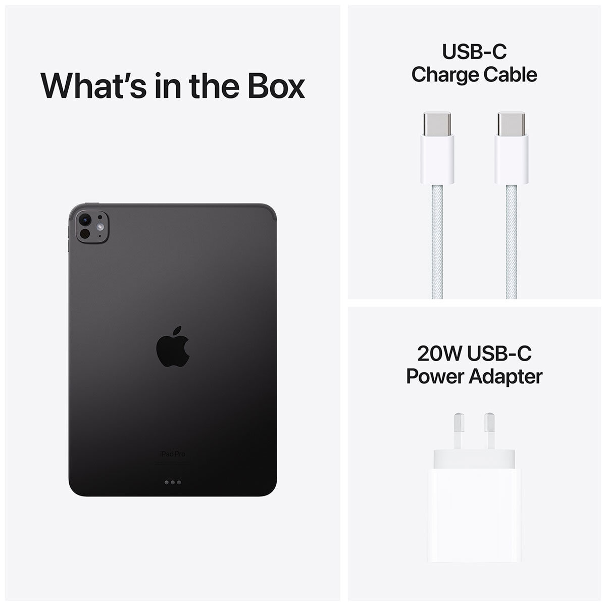 iPad Pro 11 Inch Wi-Fi 2TB Standard Glass Space Black M4