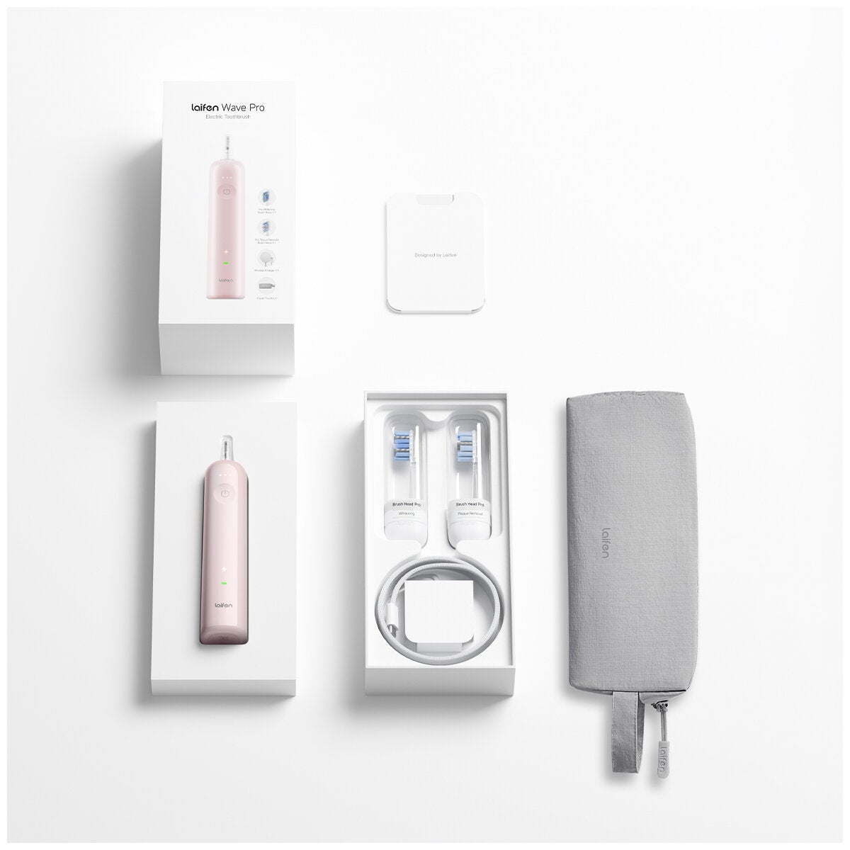 Laifen Wave Pro Electric Toothbrush ABS Pink 1TB92PXXPK002 Laifen Wave Pro Electric Toothbrush ABS Pink 1TB92PXXPK002