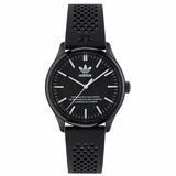 Adidas Originals Code One Black Dial Silicone Strap Watch AOSY23031 Adidas Originals Code One Black Dial Silicone Strap Watch AOSY23031