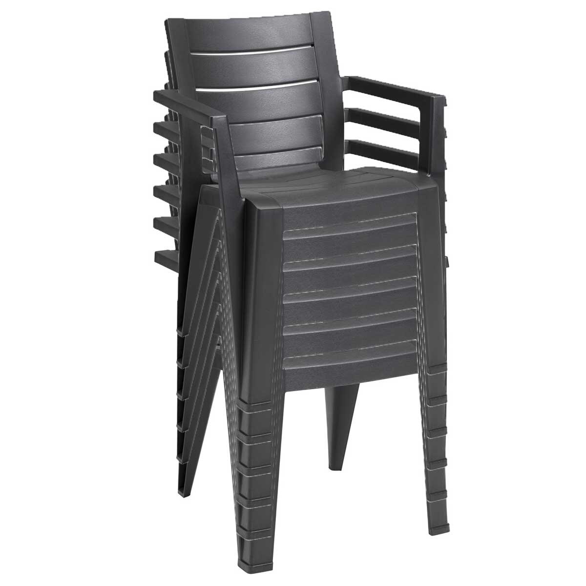 Keter Julie Outdoor Chair Set 6 Piece