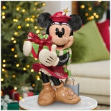 Jim Shore Holiday Minnie with Presents Statue