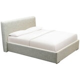 Moran Ora King Bedhead with Encasement and Slats Natural