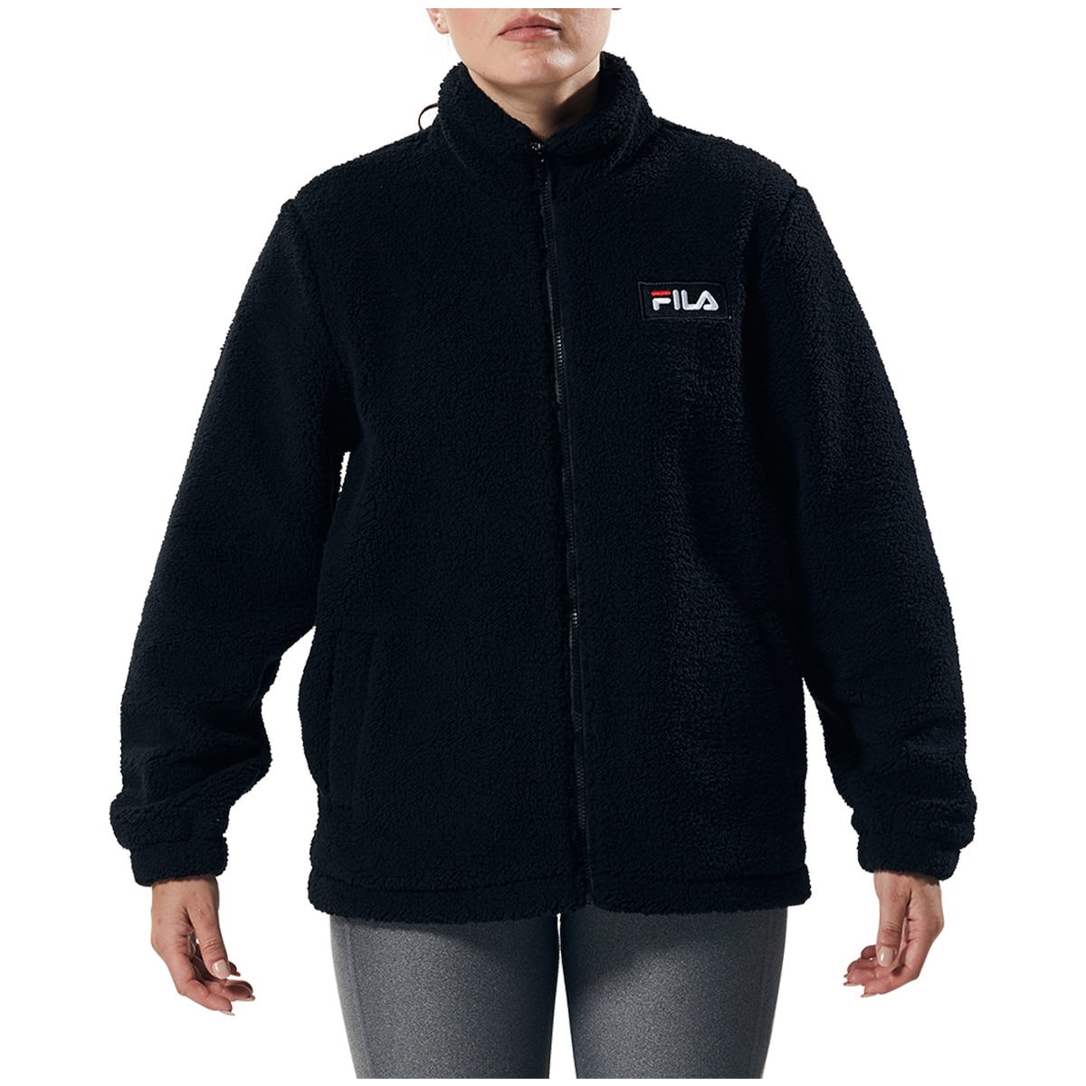 Fila Women's Teddy Jacket - Black