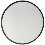 Hudson Living Higgins Round Black Mirror 600 x 600mm