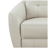 Kuka Haven Leather Power Reclining Loveseat With Power Headrest