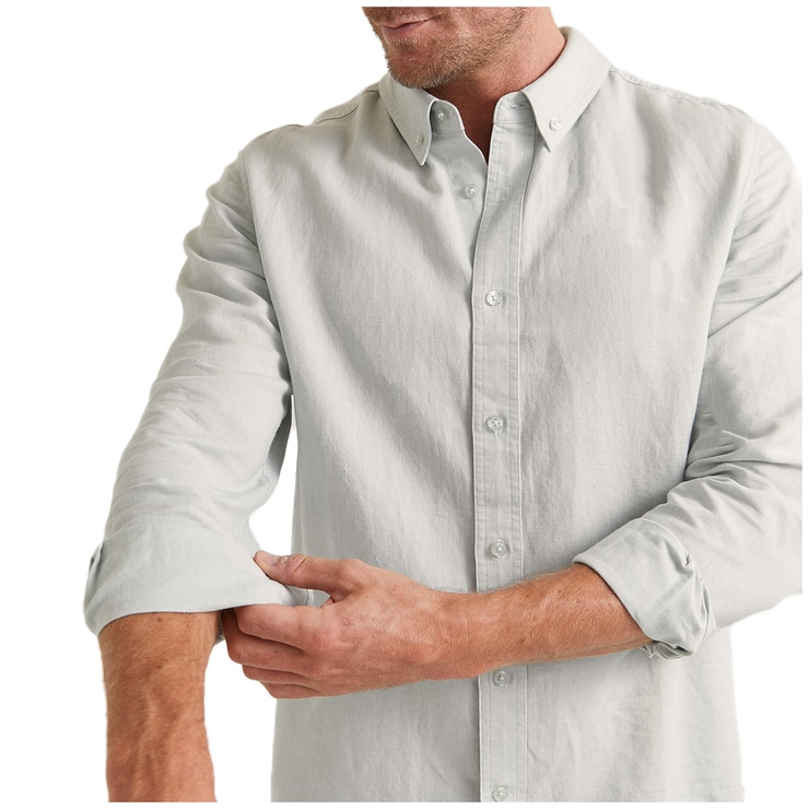 JAG Linen Shirt - Pebble JAG Linen Shirt - Pebble