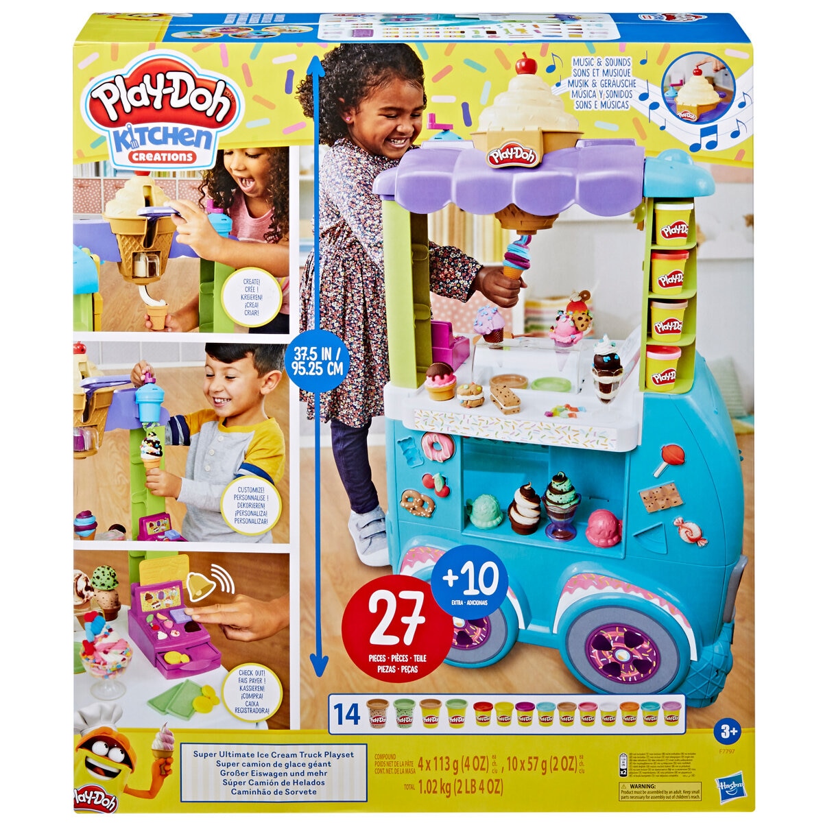 Play-Doh Super Ultimate Ice Cream Truck Playset