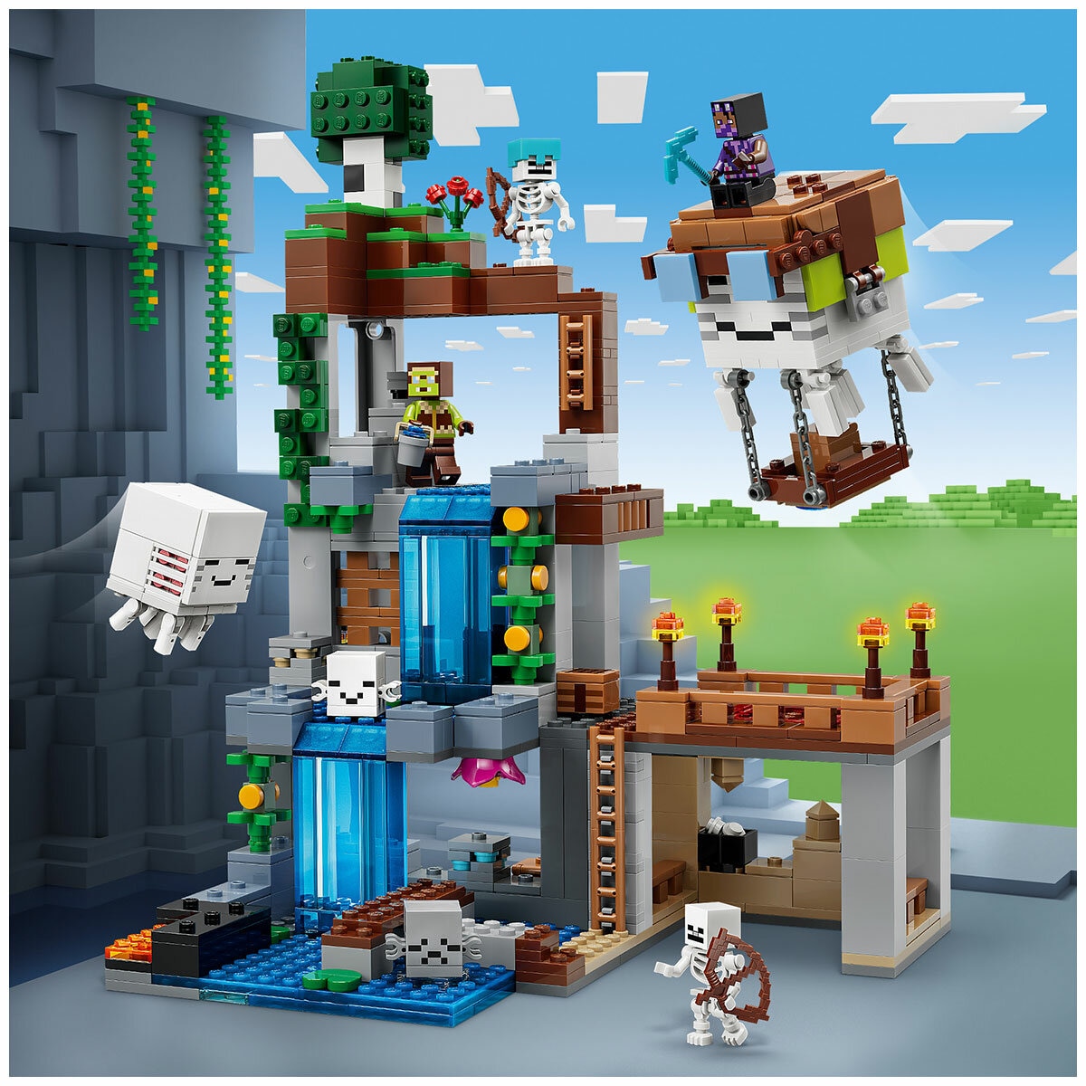 LEGO Minecraft Ghast Station Pretend Play Gamer Toy 21597