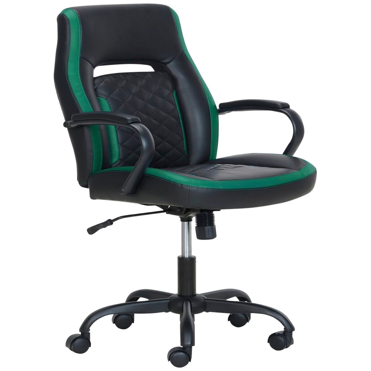 True Innovation BTS Quilted Task Chair Green