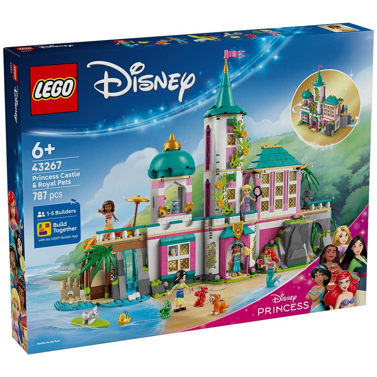 LEGO Princess Castle And Royal Pets 43267