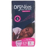 Huggies Drynites Night Time Pants For Girls Size 8-15 Years 2 x 24 Count