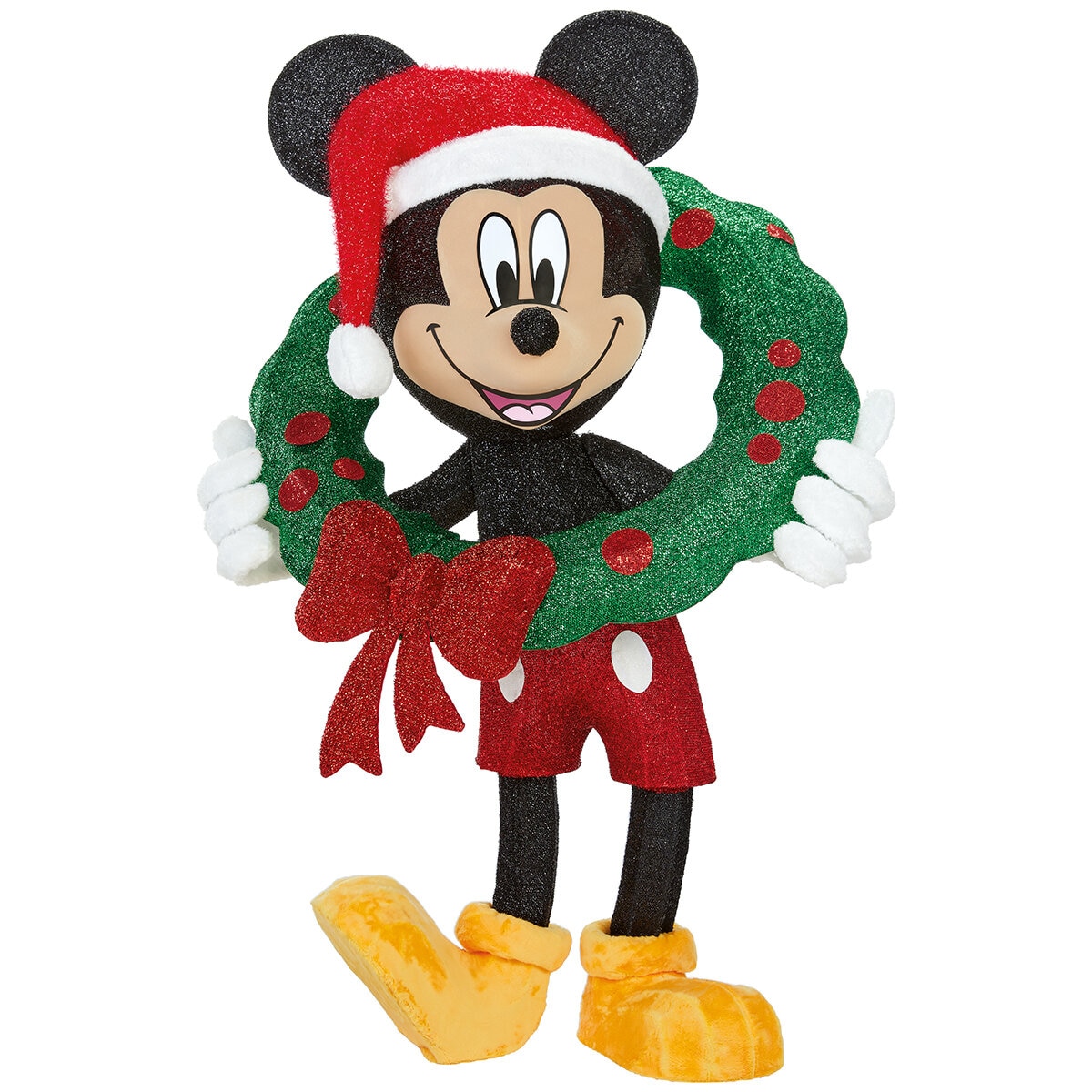LED Mickey With Wreath 1.2M