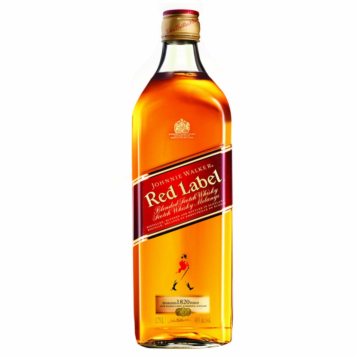 Johnnie Walker Red Label Blended Scotch Whisky 1.75L