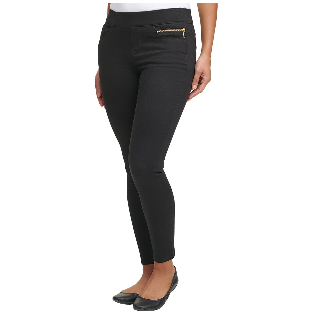 Andrew Marc - Pull On Pant - Black
