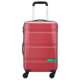 Delsey Benetton 3 Piece Luggage Set Red