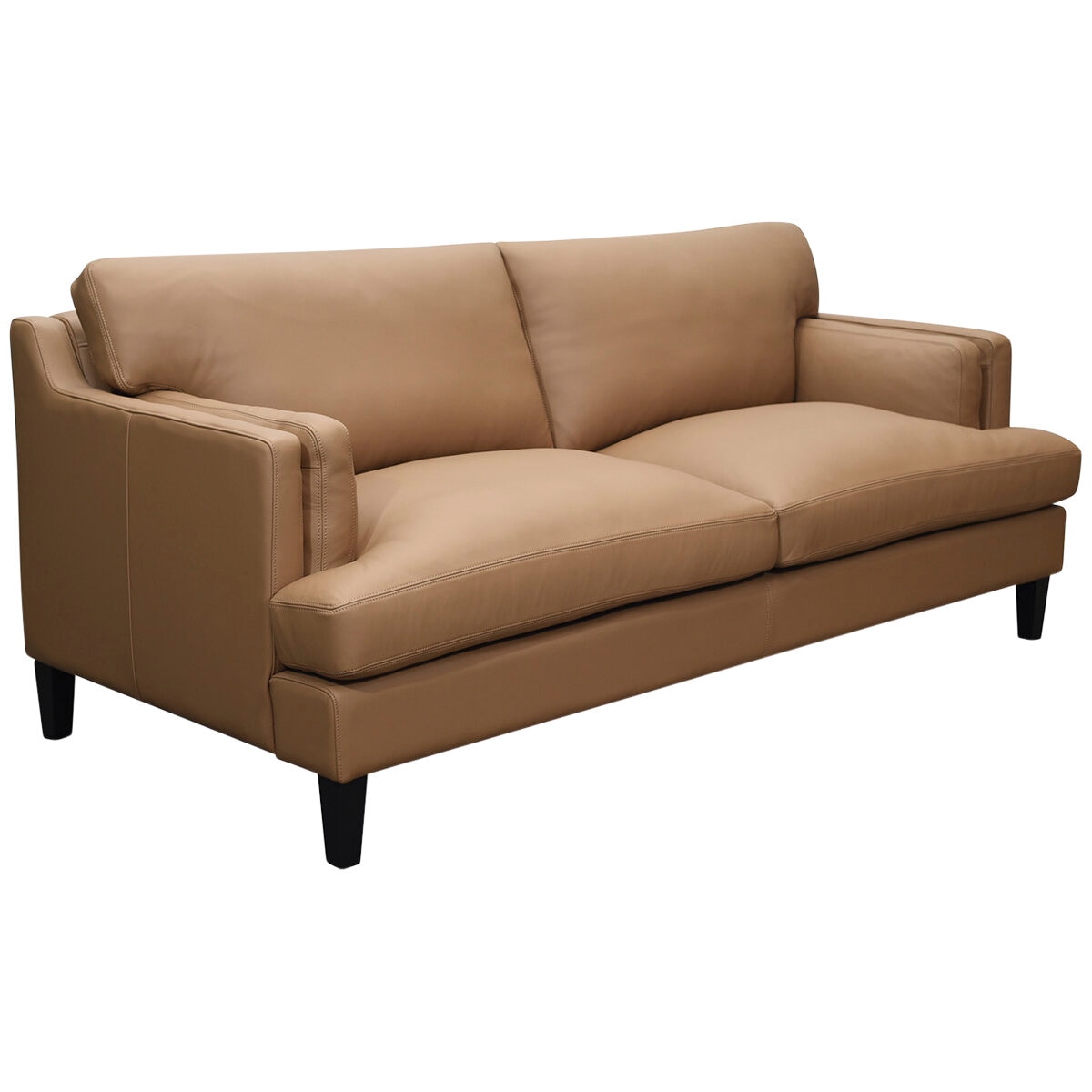 Moran Oregon 3 Seater Premium Caramel Leather