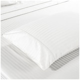 Sheet Set Stripes Queen - White