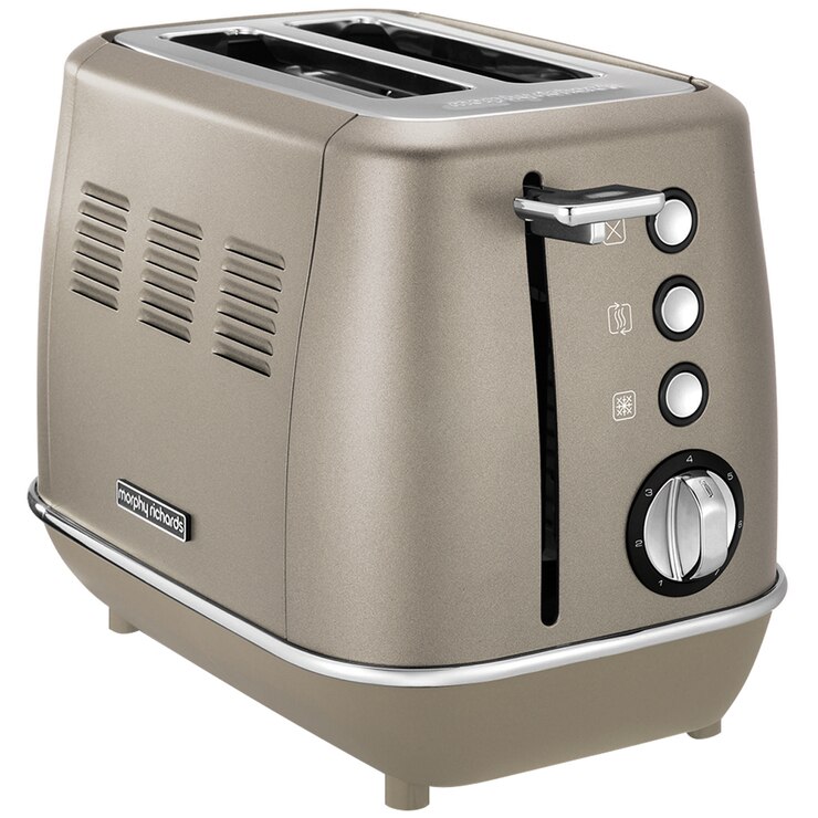 Morphy Richards Evoke Metallics Platinum 2 Slice Toaster 224403 Costco Australia