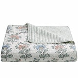 Fraiche Maison Microfibre Quilt King Blockprint
