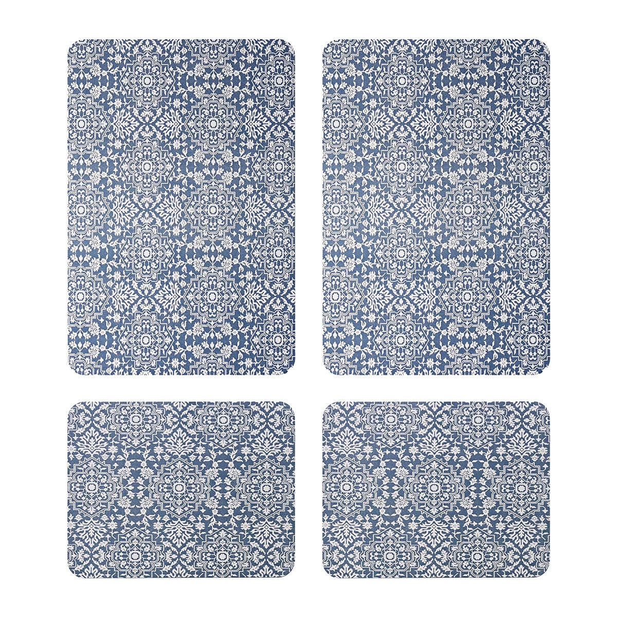 Creative Home Ideas Multi-Purpose Kitchen Mat 4 Pack