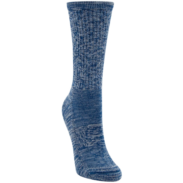 Kirkland Signature Ladies' Trail Sock 6pk Blue & Grey Costco Australia