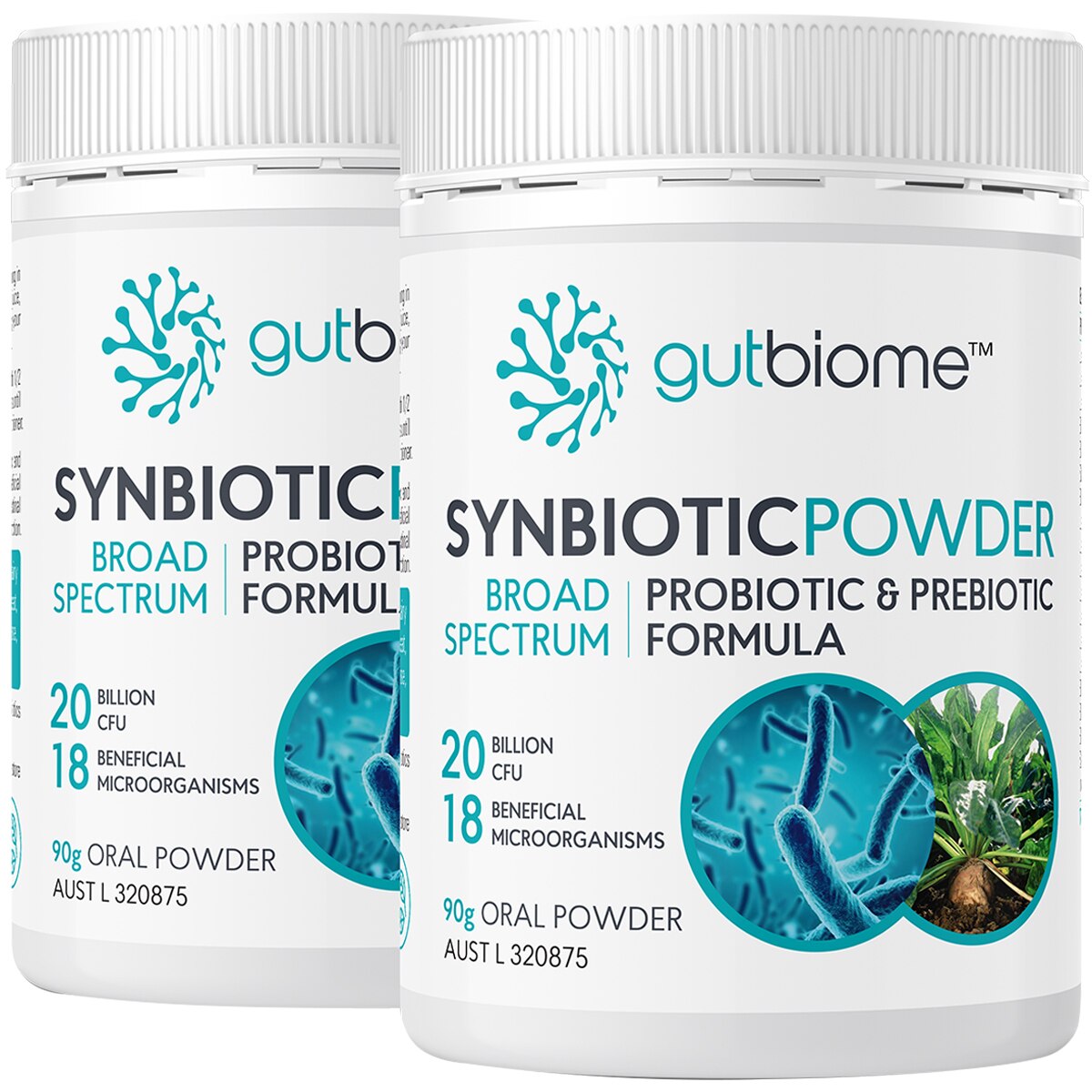 Gutbiome Synbiotic Powder Broad Spectrum Probiotic & Prebiotic Formula 2 x 90g Costco Australia