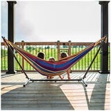 Vivere Double Cotton Hammock with Stand 280cm Vivere Double Cotton Hammock with Stand 280cm