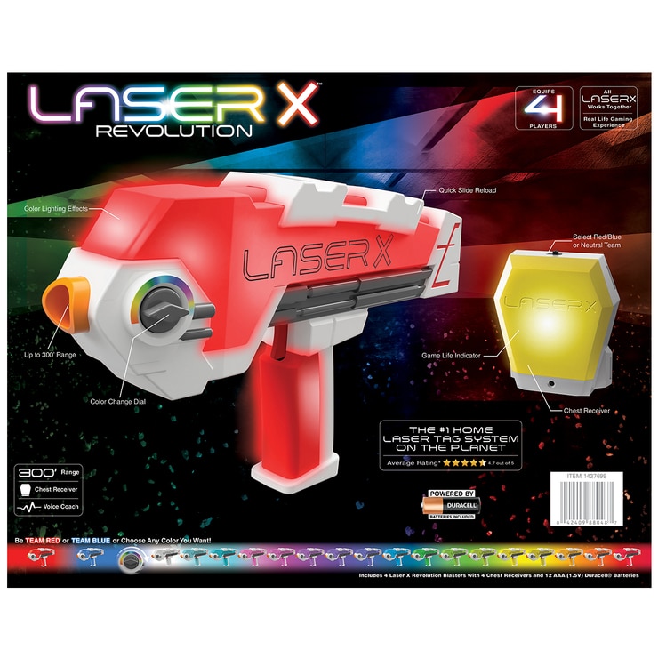 NSI Laser X Revolution Blasters 4pk Costco Australia