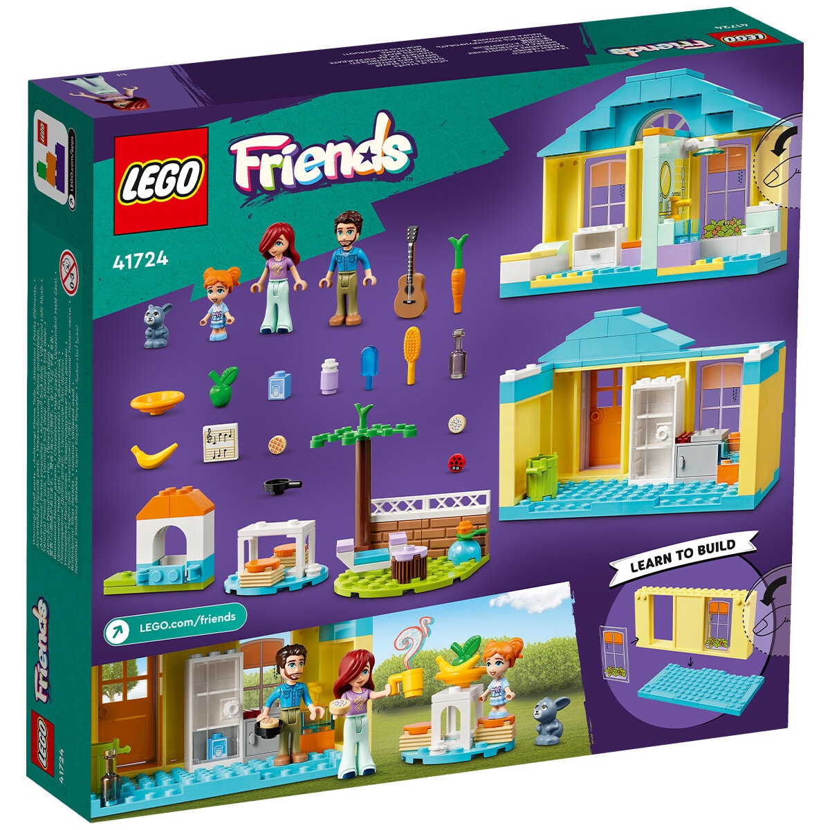 lego friends paisley's house 41724