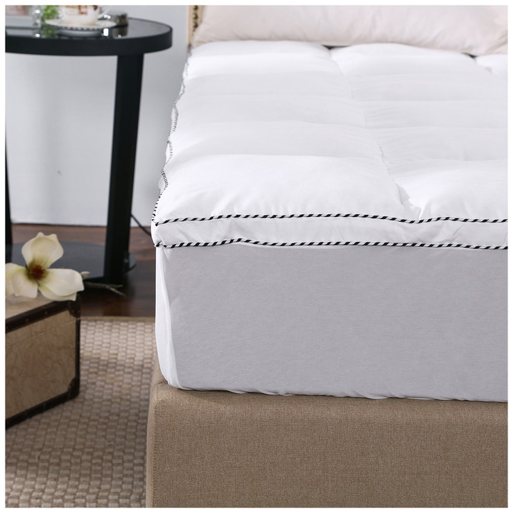 Royal Comfort 1000GSM Bamboo King Mattress Topper Costco Australia