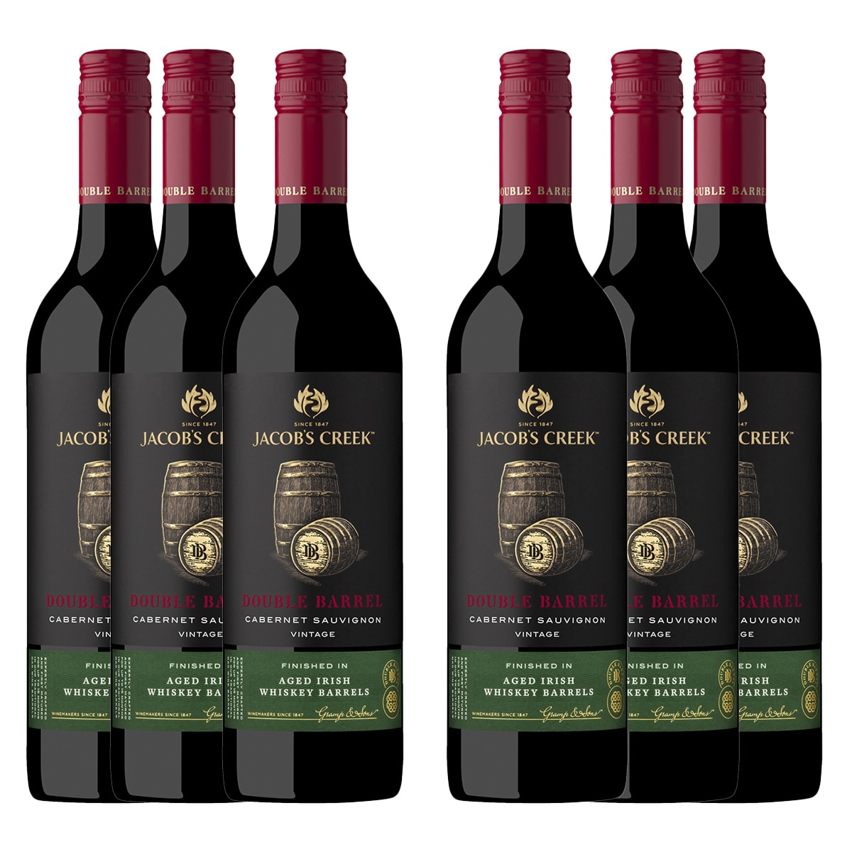 Jacob's Creek Double Barrel Sauvignon 6 x 750ml Costco Australia