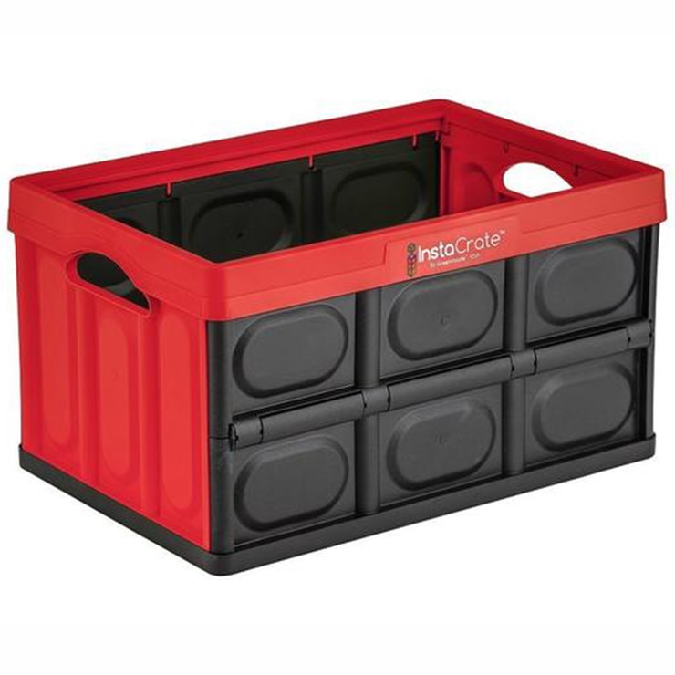 Instacrate Storage Crate 47L Red Costco Australia