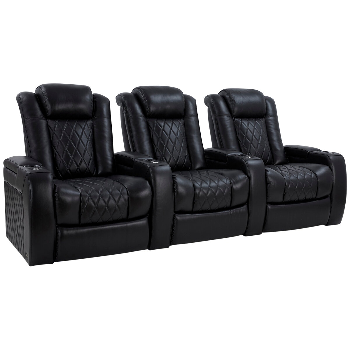 Valencia Home Theatre Tuscany Edition XL 3 Seater Black