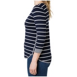 Segments Women's 34 Sleeve Top - Navy