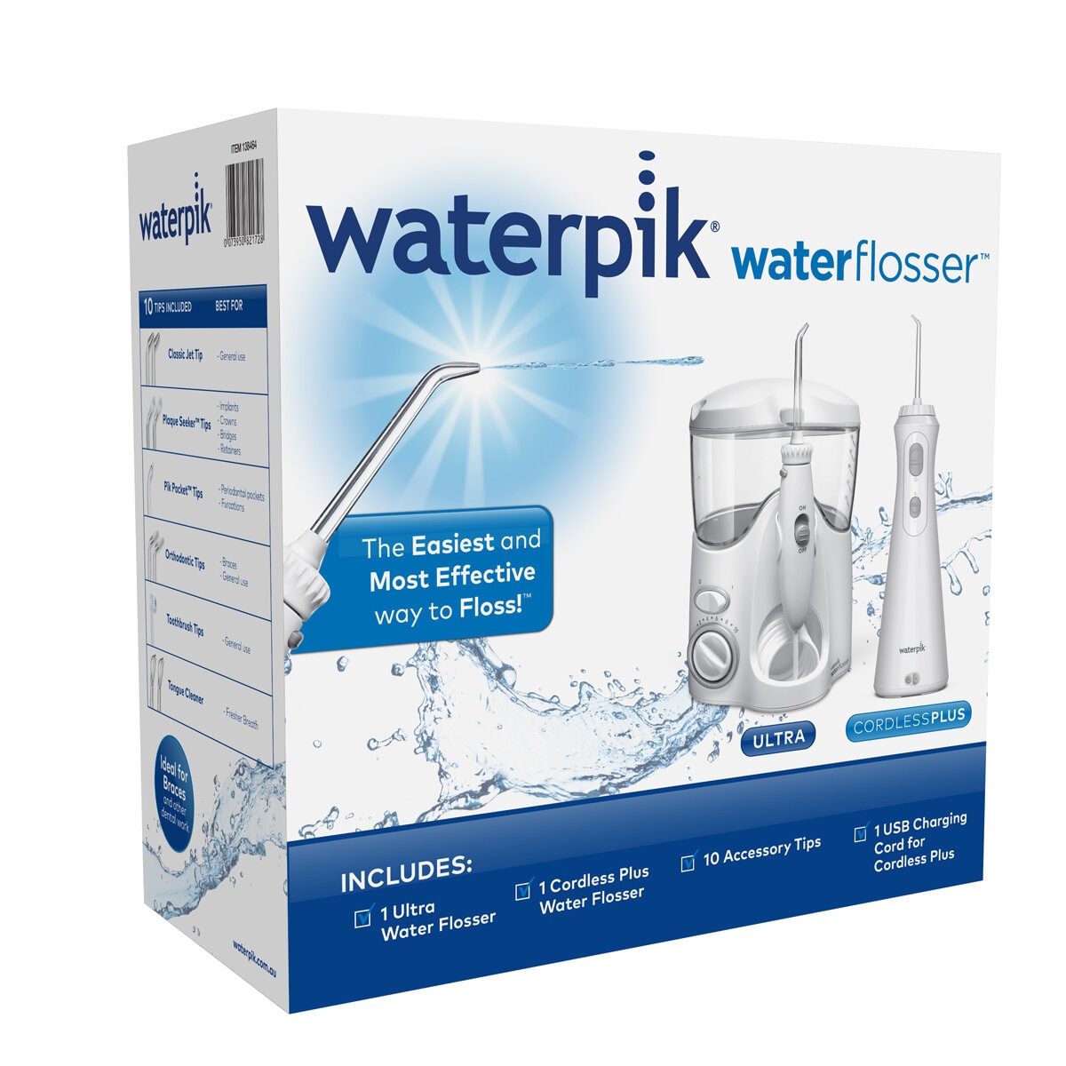 Waterpik Ultra & Cordless Plus Waterflosser Pack/