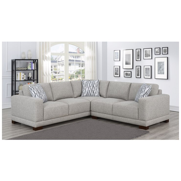Synergy Home Furnishings Fabric Sectional Costco Australia