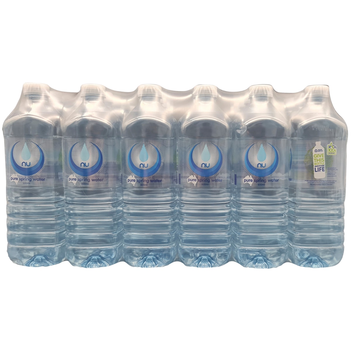 Nu Pure Spring Water 30 X 600ml Costco Australia