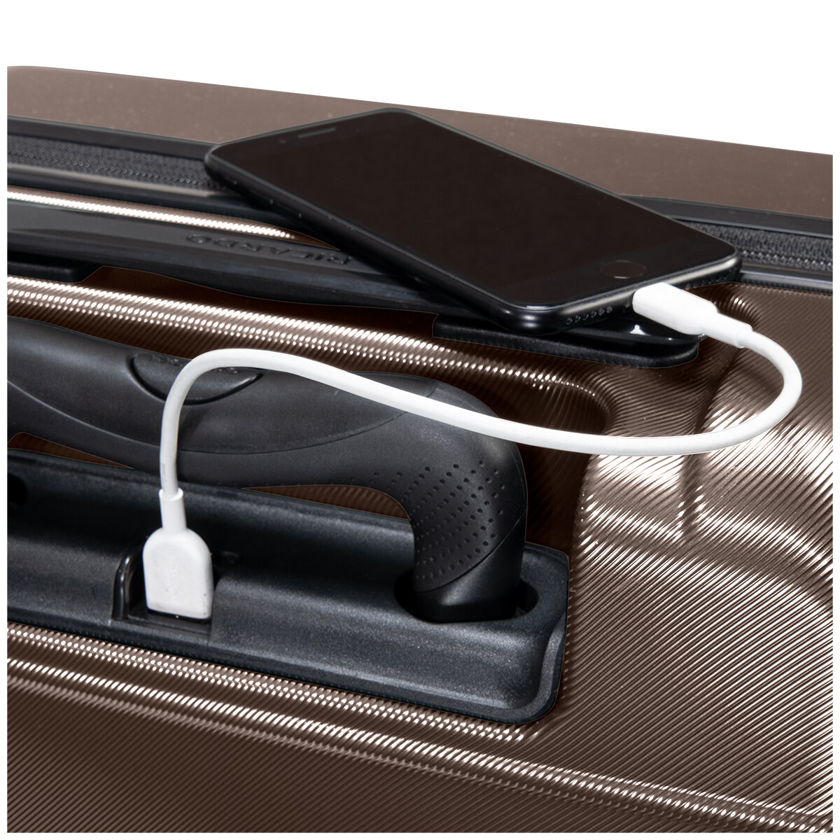 Ricardo Beverly Hills Hard Shell Spinner Carry On Bronze