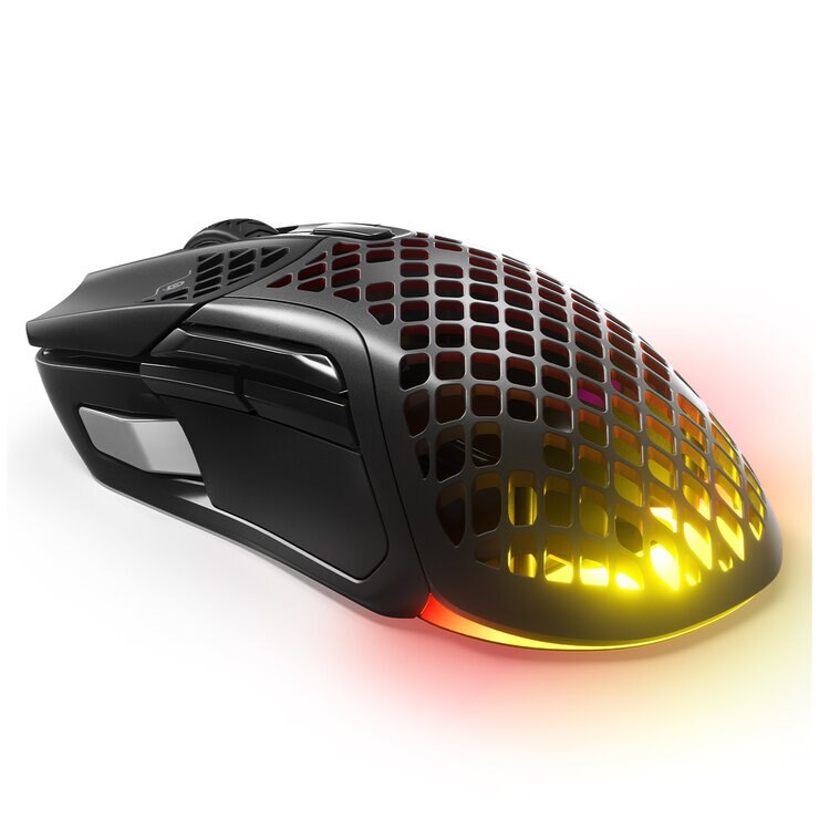 SteelSeries Aerox 5 Wireless Gaming Mouse Black 62406
