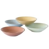 overandback Dinner Bowl Set 4 Piece