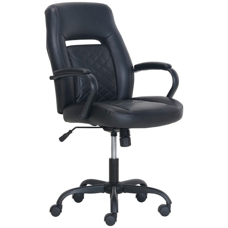 True Innovation BTS Quilted Task Chair Black