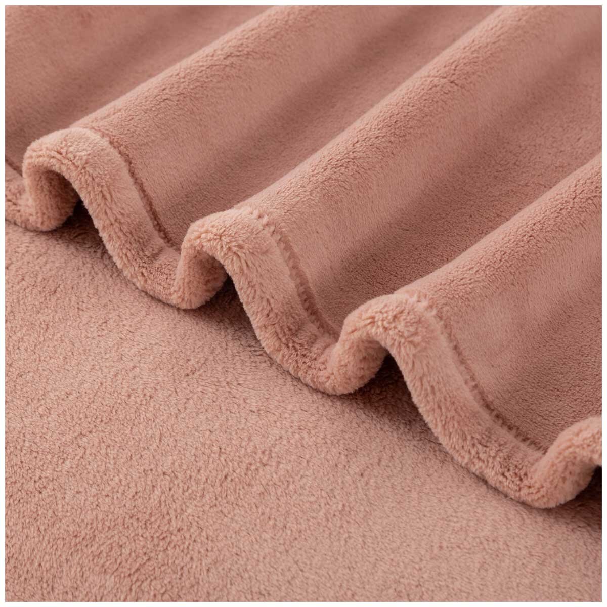 Berkshire Luxe Loft Blanket King Hushed Auburn