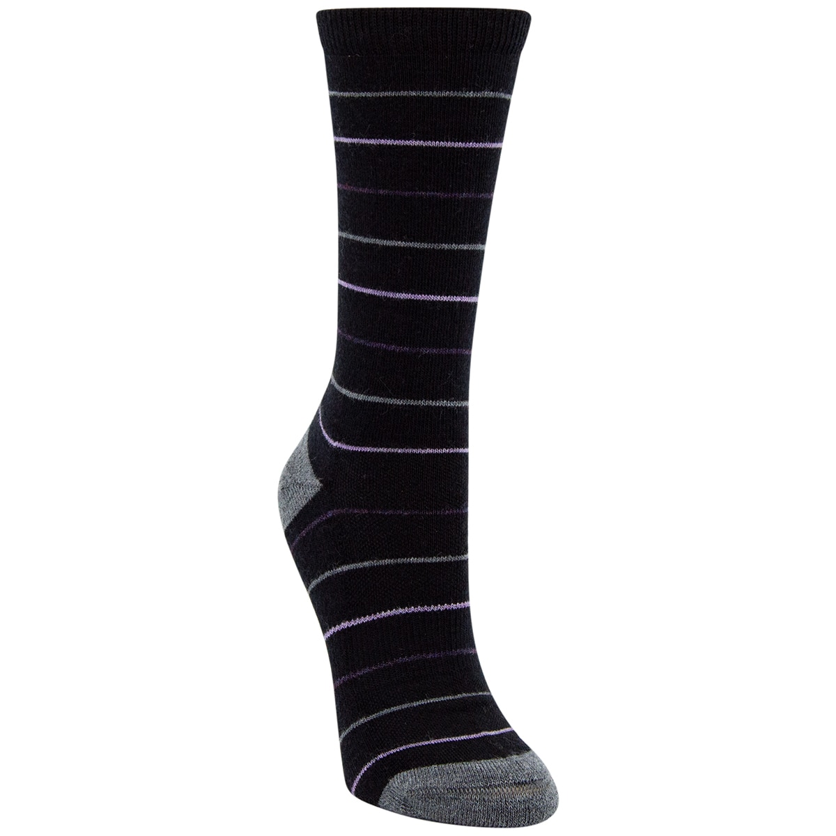 Kirkland Signature Trail Sock - Black/Purple