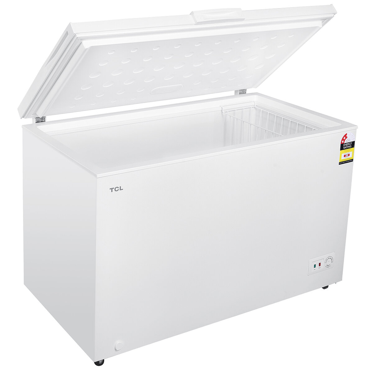 TCL Hybrid Chest Freezer 371 White F380CFW