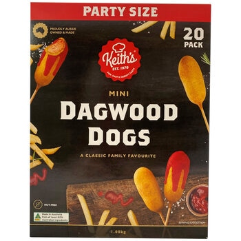 Keiths Mini Dagwood Dog 1.08kg