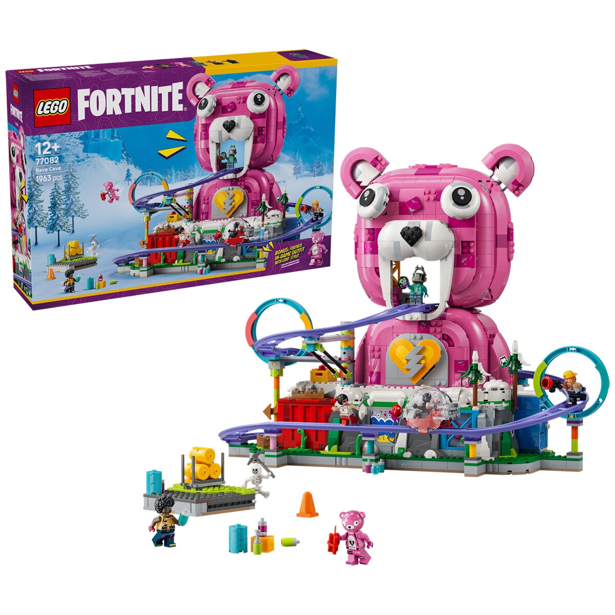 LEGO Fortnite Rave Cave Building Set 77082 LEGO Fortnite Rave Cave Building Set 77082