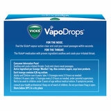 Vicks Vapodrops Butter Menthol Cough Cold 3 x 42 Pack Lozenges
