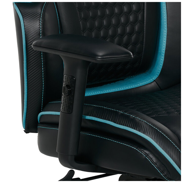 DPS Gaming Chair With Adjustable Headrest Black DPS Gaming Chair With Adjustable Headrest Black