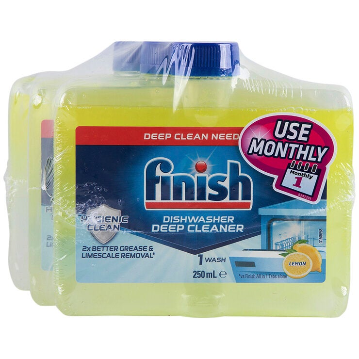 Finish Dishwasher Cleaner 4 Pack Finish Dishwasher Cleaner 4 Pack